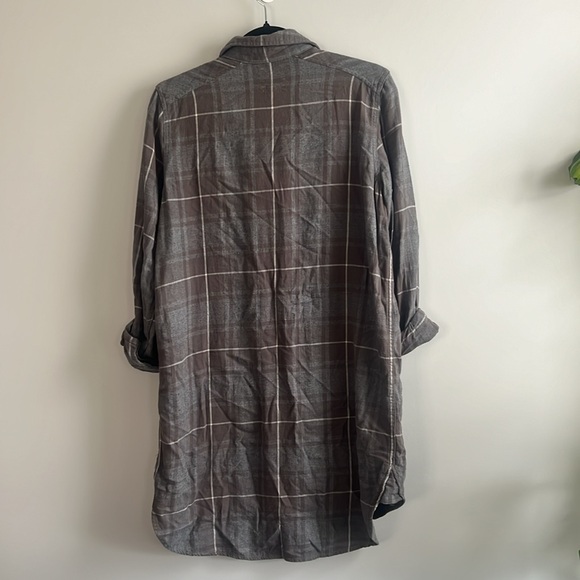 ARITZIA Wilfred Free Veronika Plaid shirt dress - Picture 4 of 4